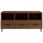 Preview: TV-Schrank Braun Eichen-Optik 102x35x50 cm Holzwerkstoff