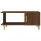 Preview: Couchtisch Braun Eichen-Optik 90x50x40 cm Holzwerkstoff