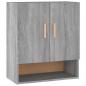 Preview: Wandschrank Grau Sonoma 60x31x70 cm Holzwerkstoff