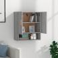 Preview: Wandschrank Grau Sonoma 60x31x70 cm Holzwerkstoff