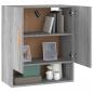 Preview: Wandschrank Grau Sonoma 60x31x70 cm Holzwerkstoff