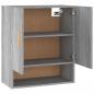 Preview: Wandschrank Grau Sonoma 60x31x70 cm Holzwerkstoff