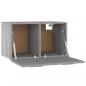 Preview: Wandschrank Grau Sonoma 60x36,5x35 cm Holzwerkstoff