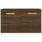 Preview: Wandschrank Braun Eichen-Optik 60x36,5x35cm Holzwerkstoff