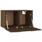 Preview: Wandschrank Braun Eichen-Optik 60x36,5x35cm Holzwerkstoff