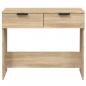 Preview: Konsolentisch Sonoma-Eiche 90x36x75 cm Holzwerkstoff