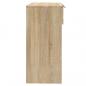 Preview: Konsolentisch Sonoma-Eiche 90x36x75 cm Holzwerkstoff