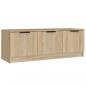 Preview: TV-Schrank Sonoma-Eiche 102x35x36,5 cm Holzwerkstoff