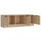 Preview: TV-Schrank Sonoma-Eiche 102x35x36,5 cm Holzwerkstoff