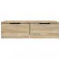 Preview: Wandschrank Sonoma-Eiche 68x30x20 cm Holzwerkstoff