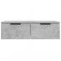 Preview: Wandschrank Betongrau 68x30x20 cm Holzwerkstoff