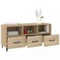 Preview: TV-Schrank Sonoma-Eiche 102x35x50 cm Holzwerkstoff