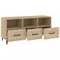 Preview: TV-Schrank Sonoma-Eiche 102x35x50 cm Holzwerkstoff