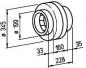 Preview: Helios RR 200 B Radial-Rohrventilator 1-PH, 230V, 50Hz, einstufig (5659)