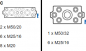 Preview: Eaton AE/I43E Automatenkasten, 3x9TE, HxBxT=250x375x150mm (000239)