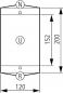 Preview: Eaton CI-K3-125-M Isolierstoffgehäuse CI-K3, H x B x T = 200 x 120 x 125 mm, + Montageplatte (206895)