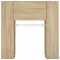 Preview: Flurschrank Sonoma-Eiche 97,5x37x99 cm Holzwerkstoff