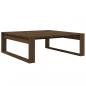 Preview: Couchtisch Braun Eiche 100x100x35 cm Holzwerkstoff