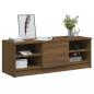 Preview: TV-Schrank Braun Eichen-Optik 102x35,5x36,5 cm Holzwerkstoff