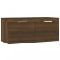 Preview: Wandschrank Braun Eichen-Optik 80x35x36,5cm Holzwerkstoff