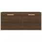 Preview: Wandschrank Braun Eichen-Optik 80x35x36,5cm Holzwerkstoff