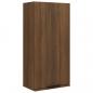 Preview: Wand-Badschrank Braun Eichen-Optik 32x20x67 cm