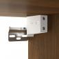 Preview: Wand-Badschrank Braun Eichen-Optik 32x20x67 cm