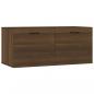 Preview: Wandschrank Braun Eichen-Optik 80x35x36,5cm Holzwerkstoff