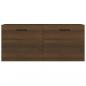 Preview: Wandschrank Braun Eichen-Optik 80x35x36,5cm Holzwerkstoff