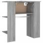 Preview: Flurschrank Grau Sonoma 97,5x37x99 cm Holzwerkstoff