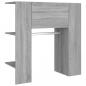 Preview: Flurschrank Grau Sonoma 97,5x37x99 cm Holzwerkstoff