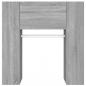 Preview: Flurschrank Grau Sonoma 97,5x37x99 cm Holzwerkstoff