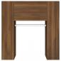 Preview: Flurschrank Braun Eichen-Optik 97,5x37x99 cm Holzwerkstoff