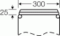 Preview: Hensel Mi FP 20 Anbauflansch ohne Vorpressungen, Nutzfläche 215x88 mm