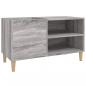 Preview: Plattenschrank Grau Sonoma 84,5x38x48 cm Holzwerkstoff