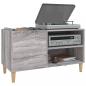 Preview: Plattenschrank Grau Sonoma 84,5x38x48 cm Holzwerkstoff