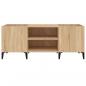 Preview: Plattenschrank Sonoma-Eiche 121x38x48 cm Holzwerkstoff