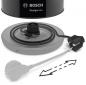 Preview: Bosch TWK3P423 Wasserkocher, 2400W, 1,7L, Einfach zu reinigen, Einfache Befüllung, Anti-Rutsch-Füße, schwarz