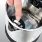 Preview: Cloer 4890 Single Wasserkocher, 2200W, 1,2l, Kontrolllampe, automatisches Abschalten, schwarz/edelstahl