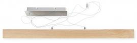 Preview: Fabas Luce Badia Pendelleuchte, 43W, LED, Eichenholz (3383-40-215)