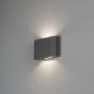 Preview: Konstsmide Chieri LED-Wandleuchte, 230V, 2x6W, 3000K, anthrazit grau (7854-370)