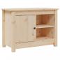 Preview: TV-Schrank 70x36,5x52 cm Massivholz Kiefer