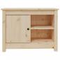 Preview: TV-Schrank 70x36,5x52 cm Massivholz Kiefer