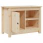 Preview: TV-Schrank 70x36,5x52 cm Massivholz Kiefer