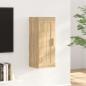 Preview: ARDEBO.de - Wandschrank Sonoma-Eiche 35x34x90 cm Holzwerkstoff