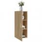 Preview: Wandschrank Sonoma-Eiche 35x34x90 cm Holzwerkstoff