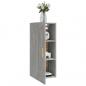 Preview: Wandschrank Betongrau 35x34x90 cm Holzwerkstoff