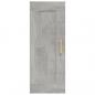 Preview: Wandschrank Betongrau 35x34x90 cm Holzwerkstoff