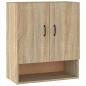 Preview: Wandschrank Sonoma-Eiche 60x31x70 cm Holzwerkstoff