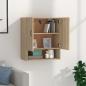 Preview: Wandschrank Sonoma-Eiche 60x31x70 cm Holzwerkstoff